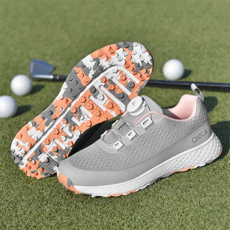 Chaussures de golf athlétiques antidérapantes confortables pour femmes