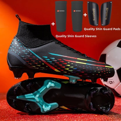 Chaussures de football originales pour hommes AG/TF - Chaussures de football confortables pour jeunes