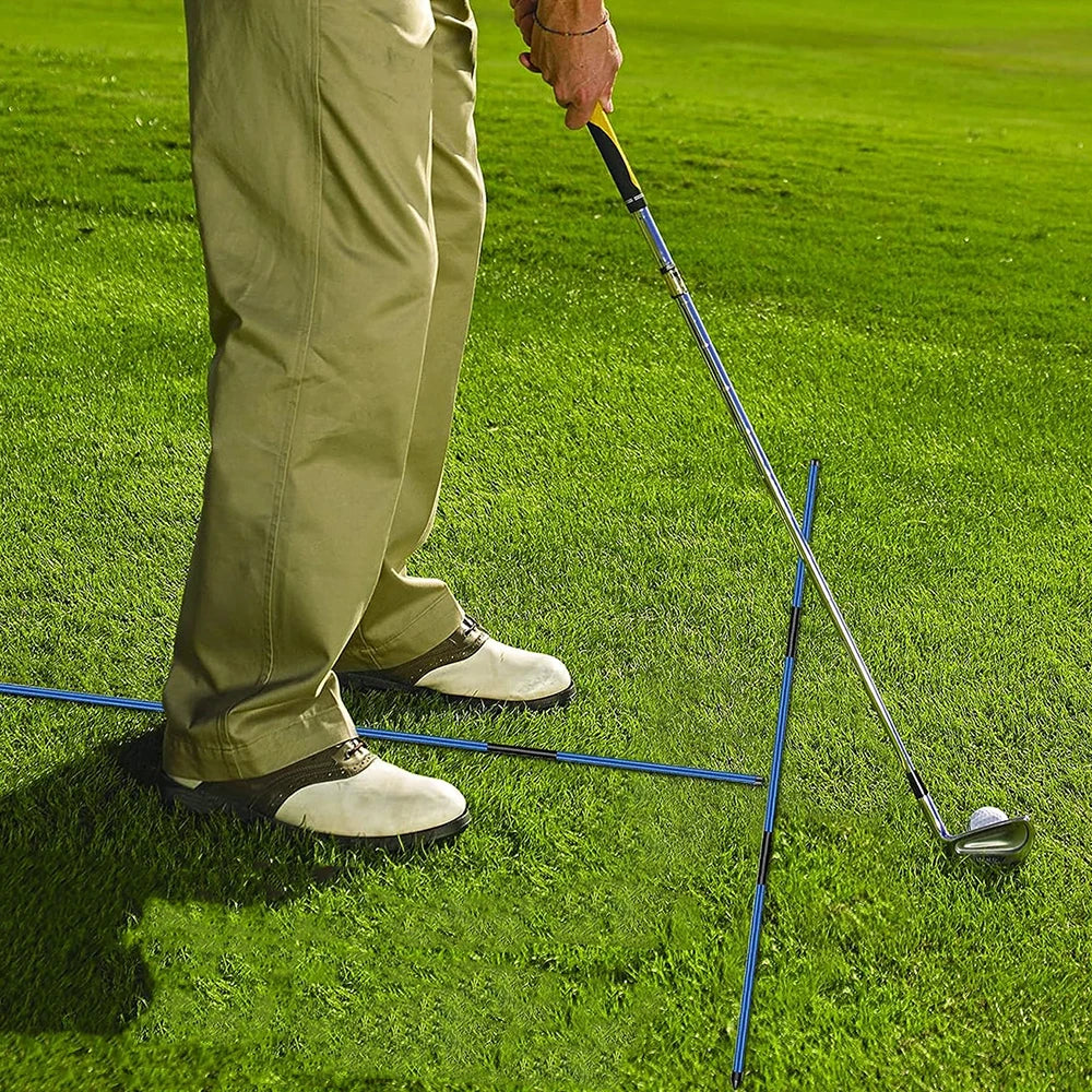 Collapsible Golf Alignment Stick Set for Training