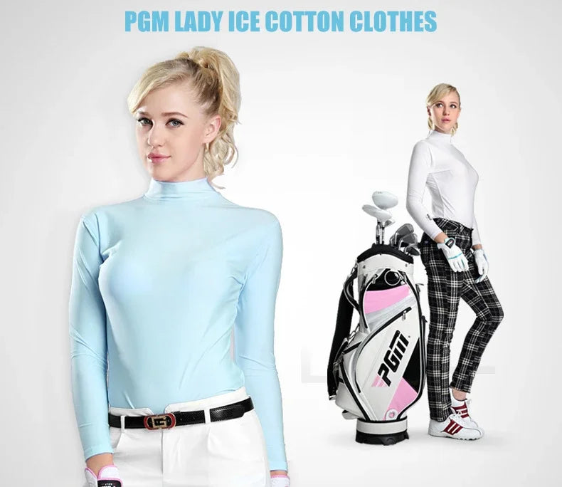 T-shirt de golf à manches longues PGM Ice Silk