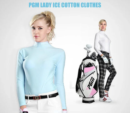 T-shirt de golf à manches longues PGM Ice Silk