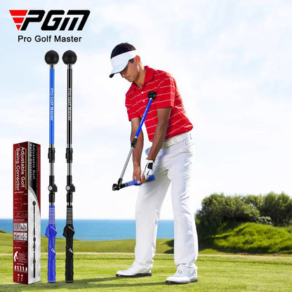 PGM Golf Swing Trainer - Adjustable, Left/Right Hand, Folding for Beginners