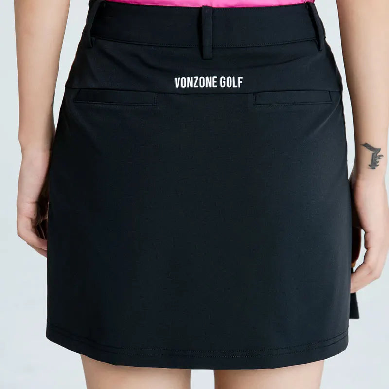 Elegant Pleated Women's Golf Skirt