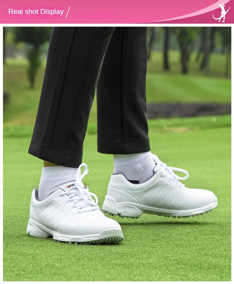 Chaussures de golf pour femmes, imperméables, légères et antidérapantes