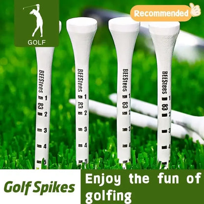 Ensemble de tees de golf en bois durables