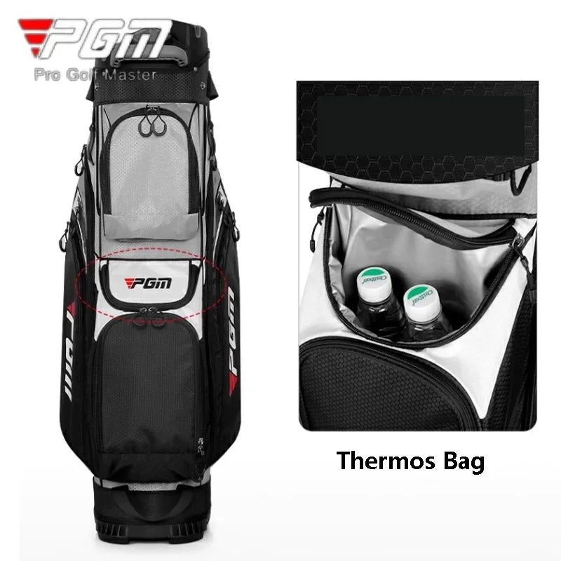 PGM Waterproof Golf Stand Bag with Big Capacity