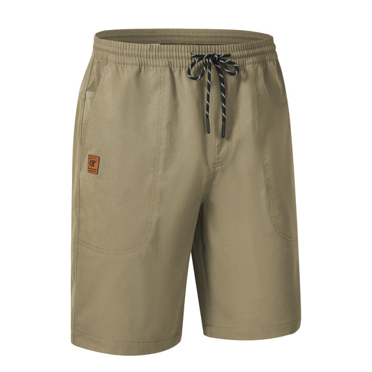 Summer Men's Solid Beach Shorts