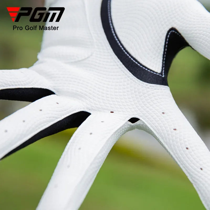 Durable Non-Slip PGM Golf Glove with Elastic Lycra