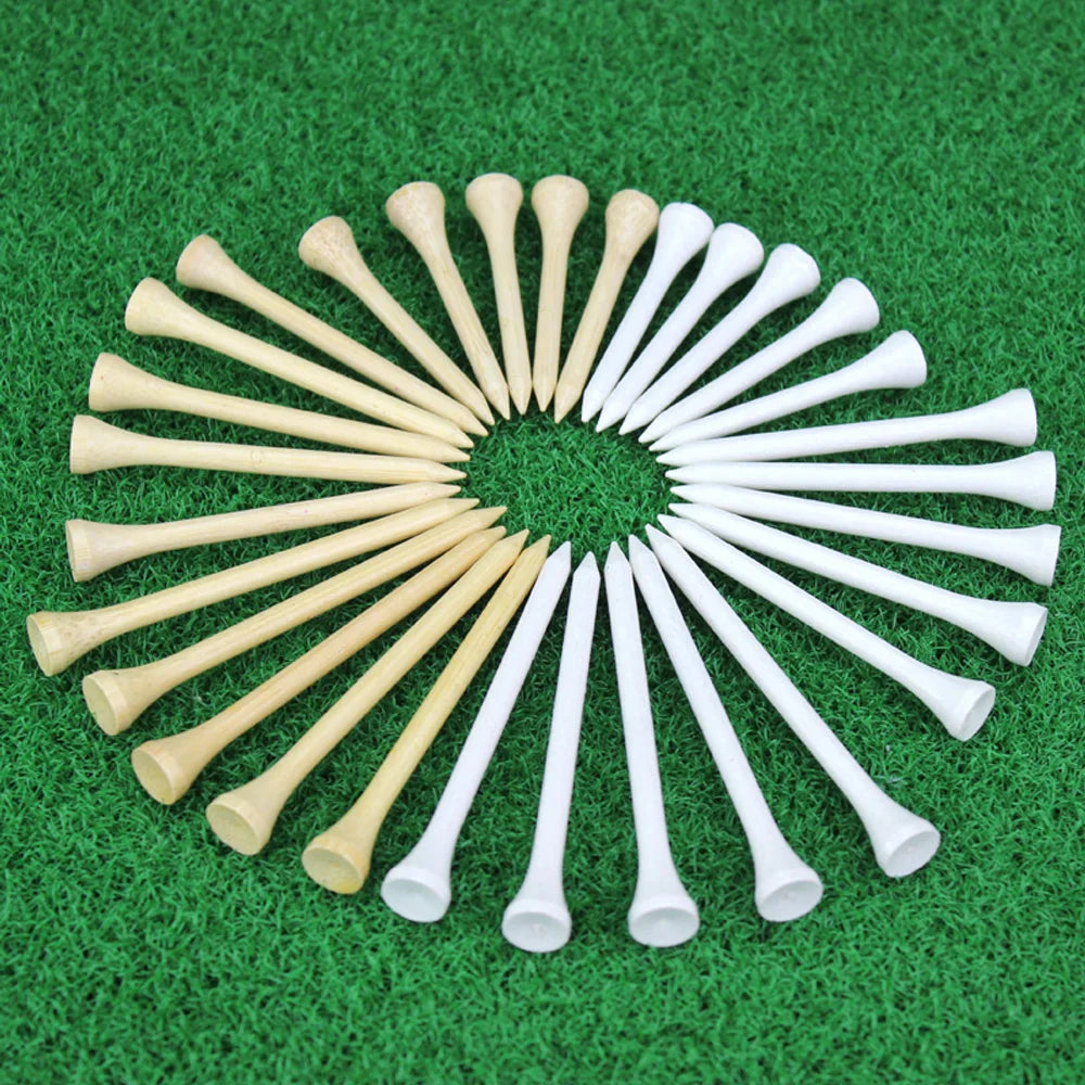 Bamboo Golf Tees Set (100/300 Pcs)