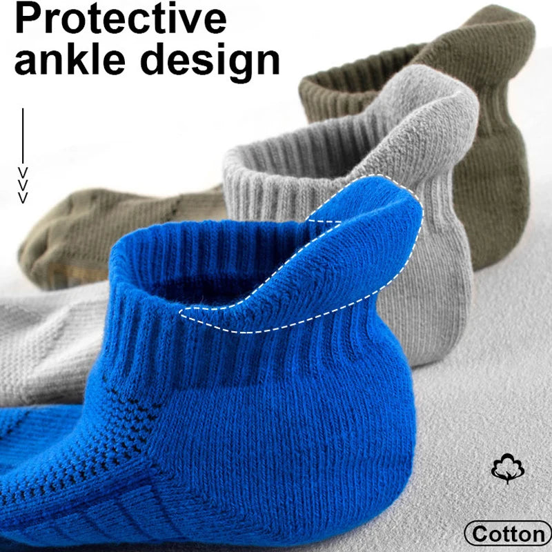 Lightweight Quick-Dry Breathable Running Ankle Socks