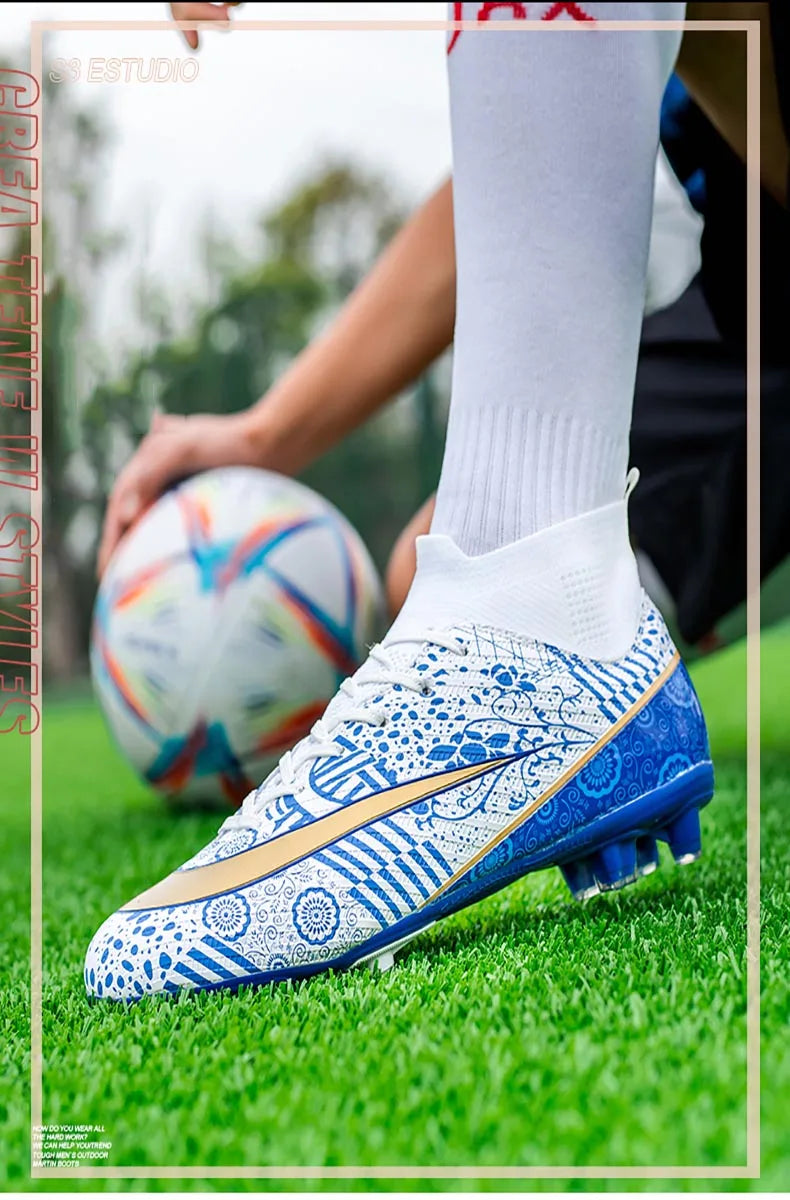 Men's Anti-Skid Grass Football Boots