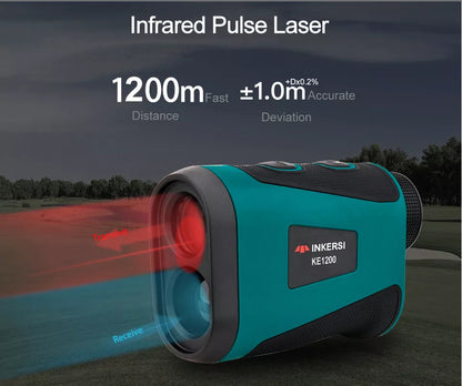 Hunting Golf Rangefinder - Laser Distance Meter Telescope 400M 1000M 1500M