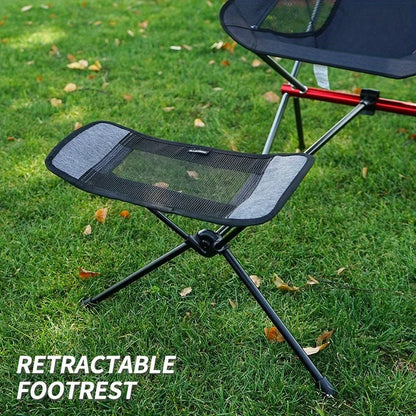 Ultra-Portable Folding Footstool - Ergonomic & Adjustable