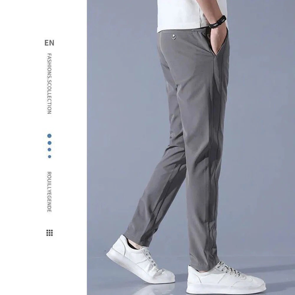 Quick-Drying Long Comfort Golf Trousers for Men