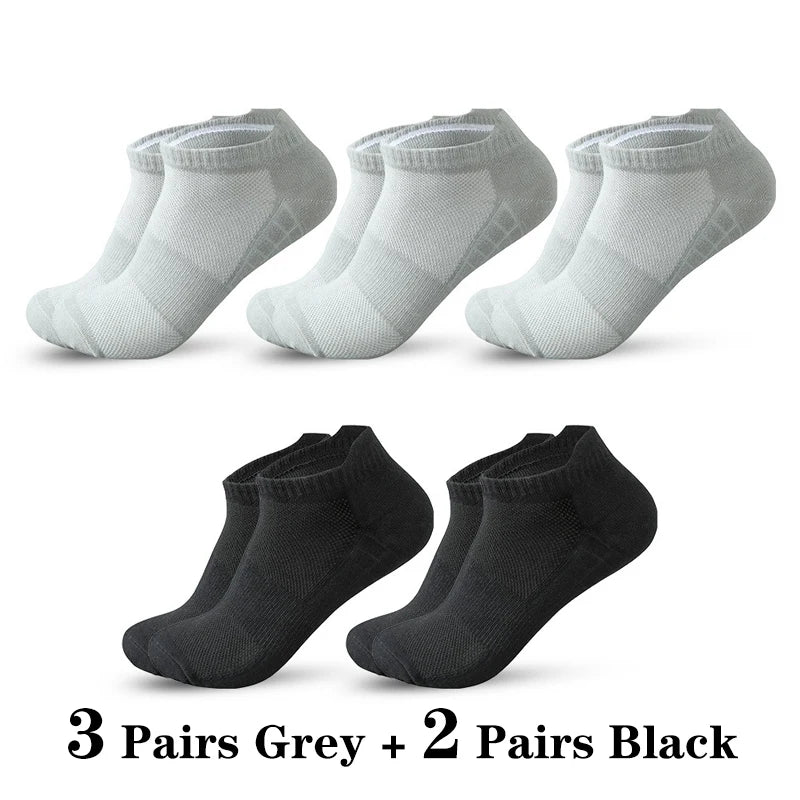 Lightweight Quick-Dry Breathable Running Ankle Socks