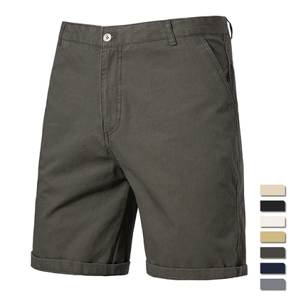 Lässige Golf-Shorts aus Baumwolle für Herren