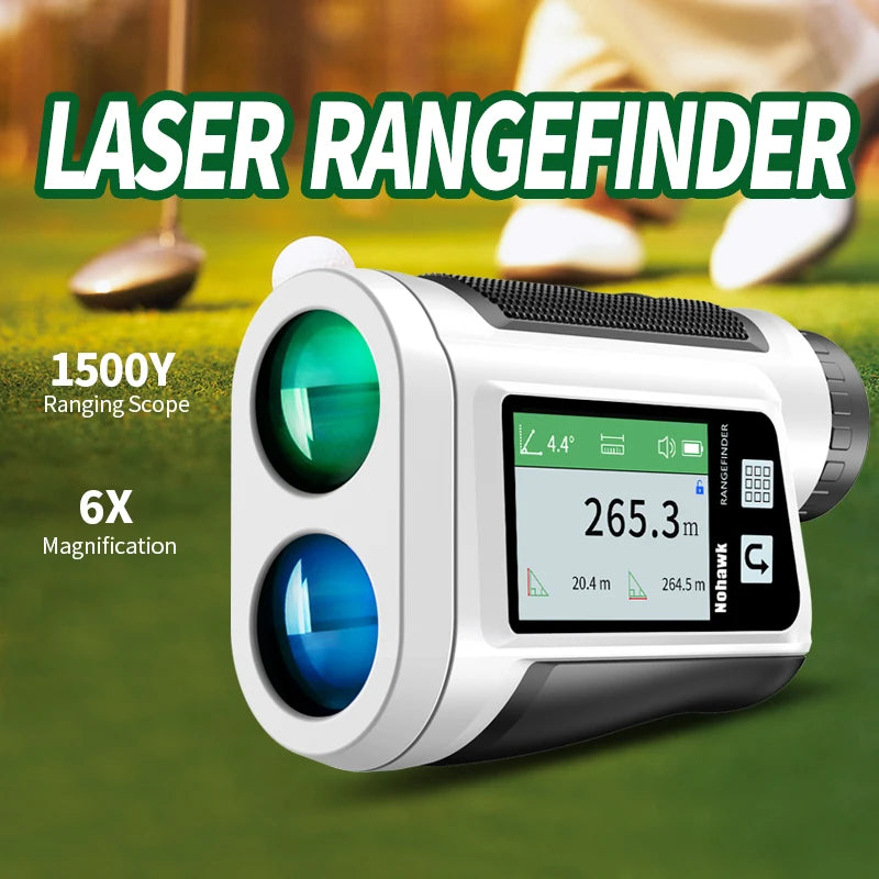 Nohawk Multifunktionales Golf-Laser-Entfernungsmesser-Teleskop