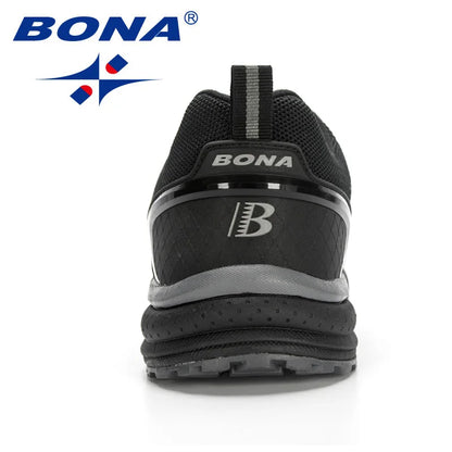 BONA New Golf Sneakers Comfortable Lace-Up Shoes for Men