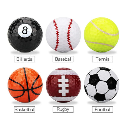 Double Golf Balls - Fun Training Gift for Kids