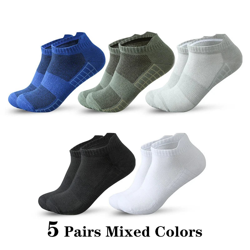Lightweight Quick-Dry Breathable Running Ankle Socks