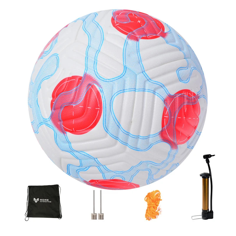 Ballons de football - Tailles officielles 4 et 5 avec pompe gratuite