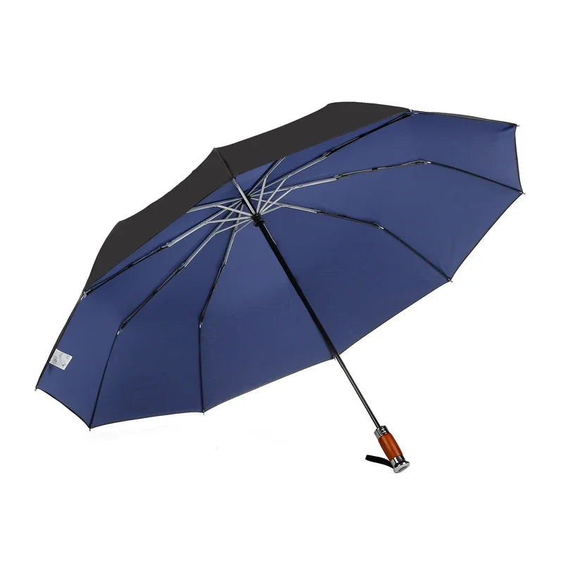 Parapluie de golf pliable automatique de marque authentique de 1,25 m