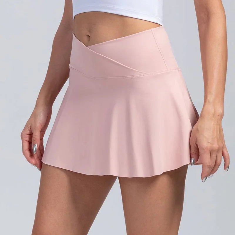 Women’s Pleated Athletic Skort with Pockets