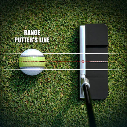 Putter debout de 34 pouces avec ligne de vue - Club de golf pour hommes