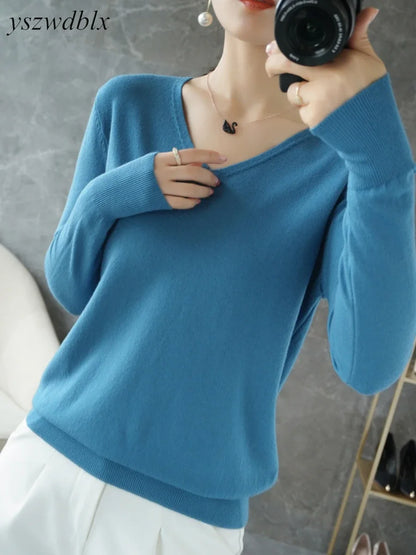 Women's V-Neck Sweater