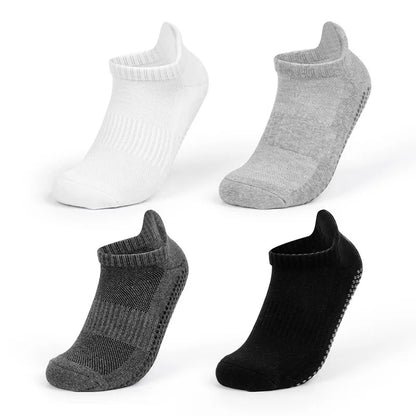 Chaussettes de yoga antidérapantes pour femmes et hommes