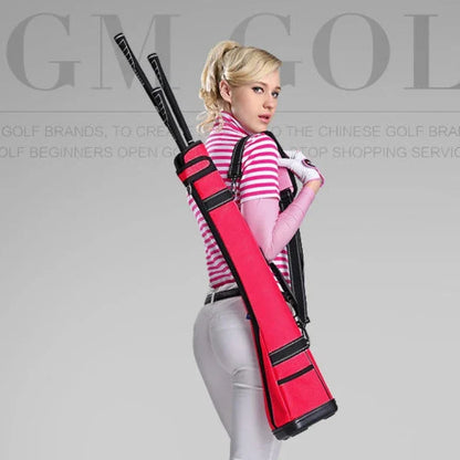 Lightweight Waterproof Nylon Golf Gun Bag