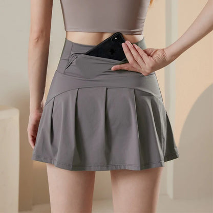 Summer High Waist Sports Short Skirt