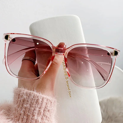 Oversized Vintage Square Sunglasses