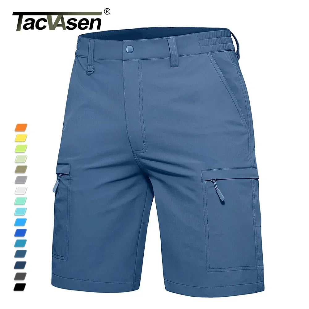 TACVASEN Feuchtigkeitsableitende Golfshorts für den Sommer