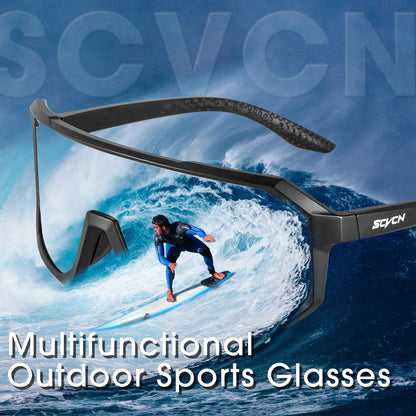 Sports de plein air exécutant des lunettes de soleil de randonnée UV400