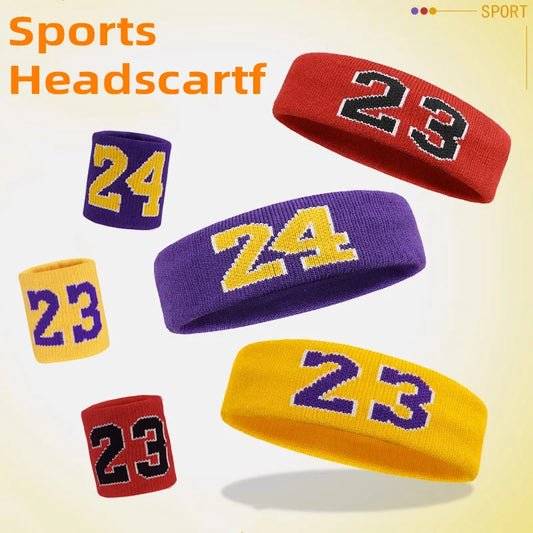 Elastic Cotton Sports Headband for All Sports