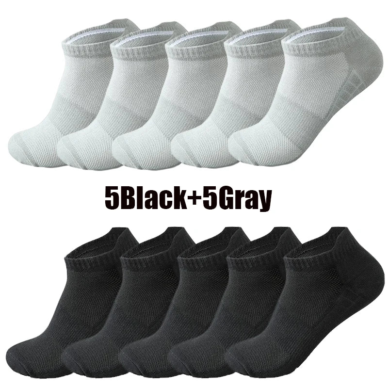 Lightweight Quick-Dry Breathable Running Ankle Socks
