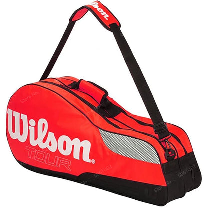 Wilson Large Capacity Waterproof Tennis Racket Bag