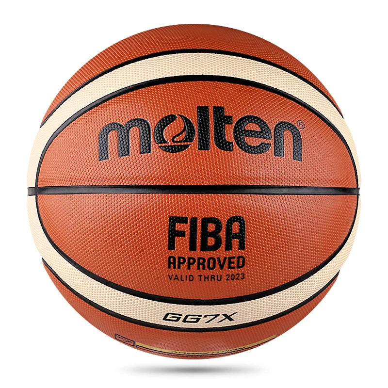 Ballon de basket Molten GG7X - Approuvé par la FIBA ​​pour tous les âges