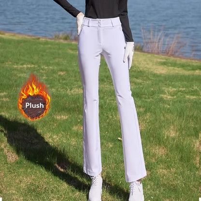 Pantalon de golf slim pour sports d'hiver pour femmes