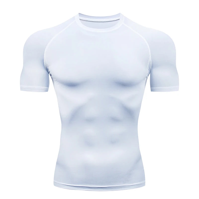 T-shirt de sport à manches courtes pour hommes