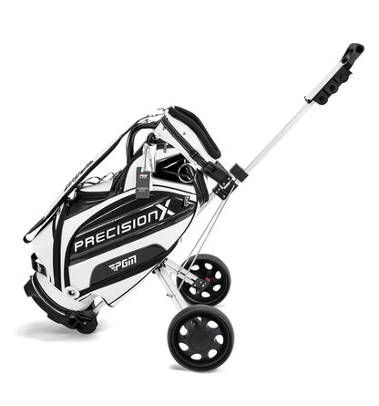PGM Foldable Two Wheel Golf Trolley Push Cart