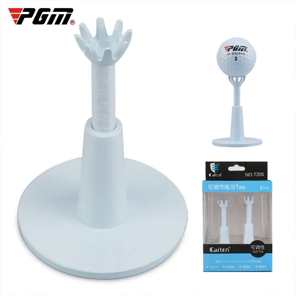 Golf Tee Adjustable Height Practice Training Tool