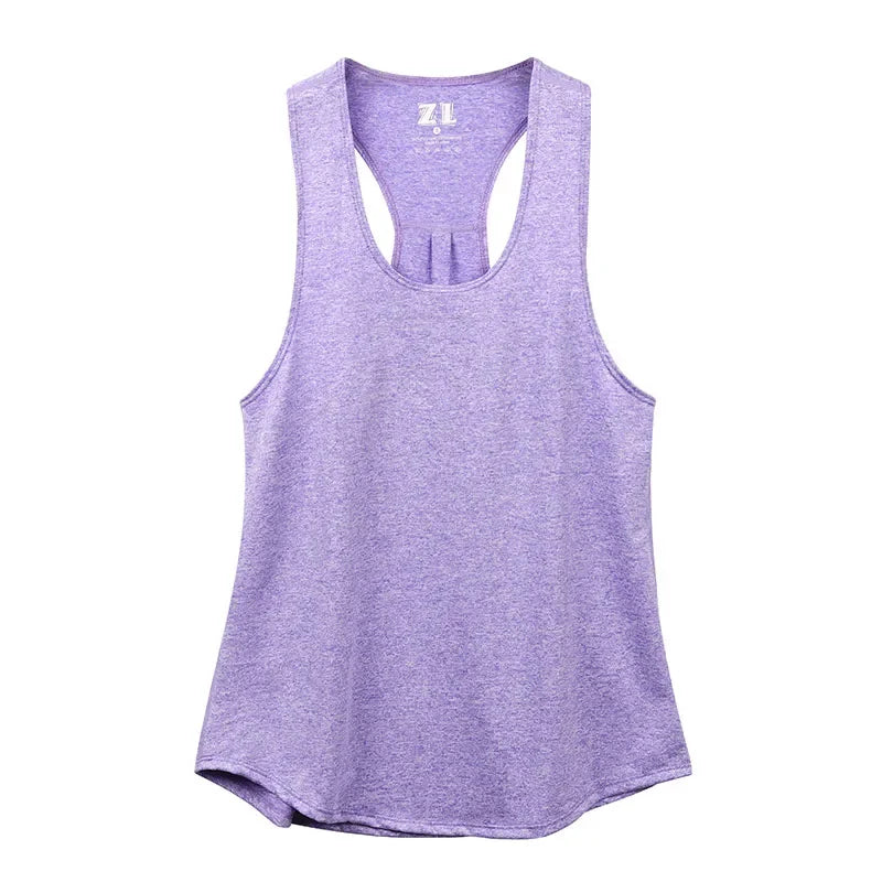 Women's Backless Quick Dry Gym Top