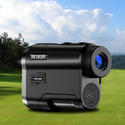 REVASRI Golf Laser Rangefinder with Flag-Lock for Outdoor Sports