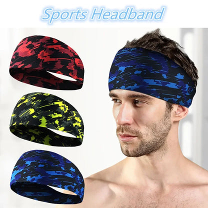 Men & Women Sports Headband for - Performance Stretch & Moisture Wicking