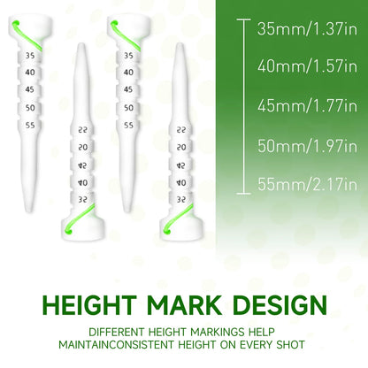 Verstellbares magnetisches Golf-Tee-Set