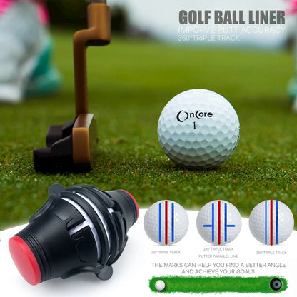 360° Golfball-Liner – Perfektionieren Sie Ihr Puttspiel