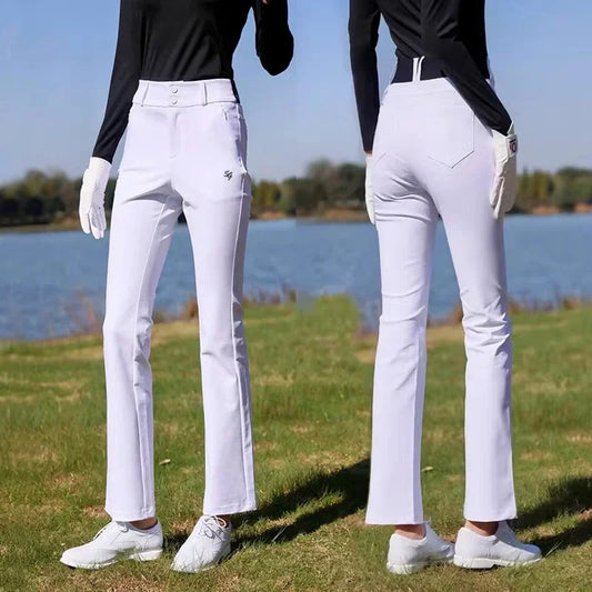 Pantalon de golf slim pour sports d'hiver pour femmes