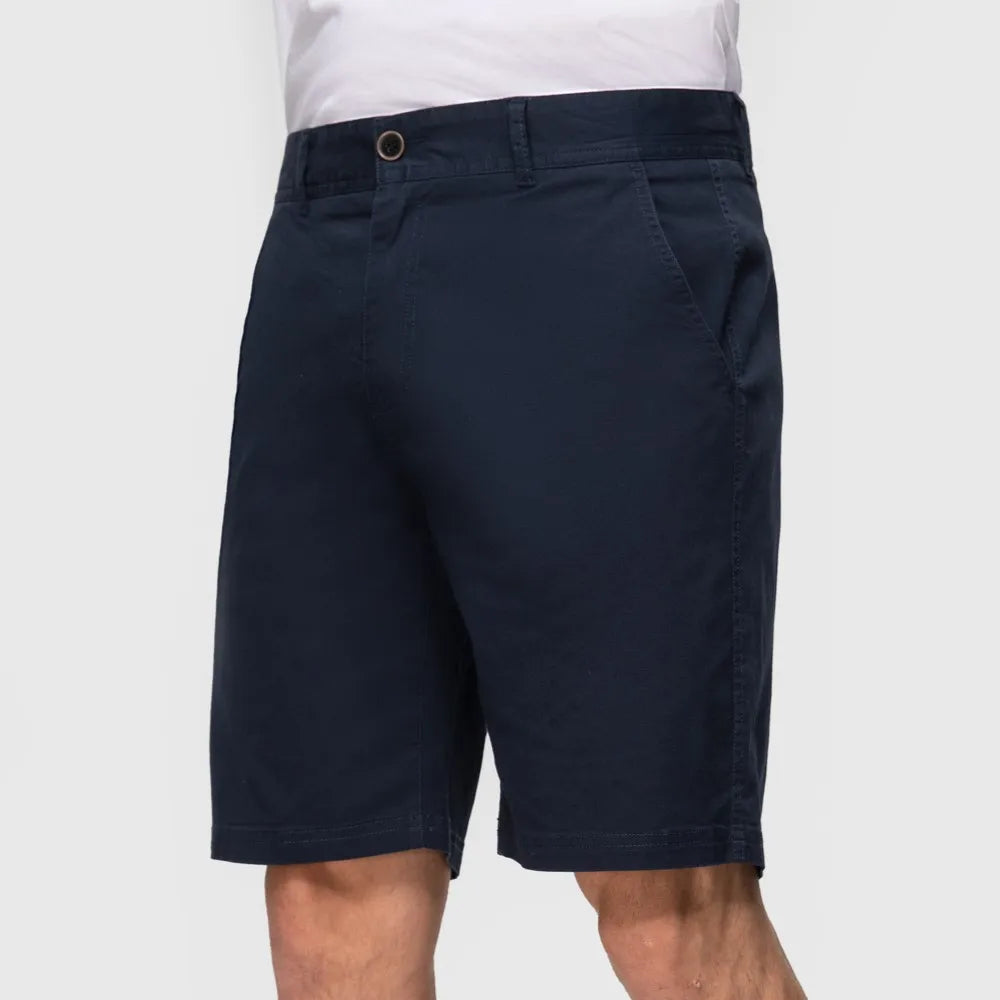 FASHIONSPARK Short de golf chino en sergé de coton pour homme